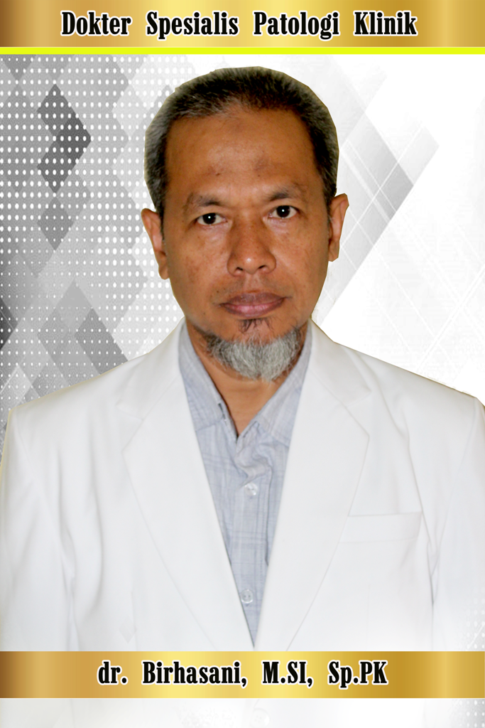 Dr Birhasani, Sp.PK (Spesialis Patologi Klinik)